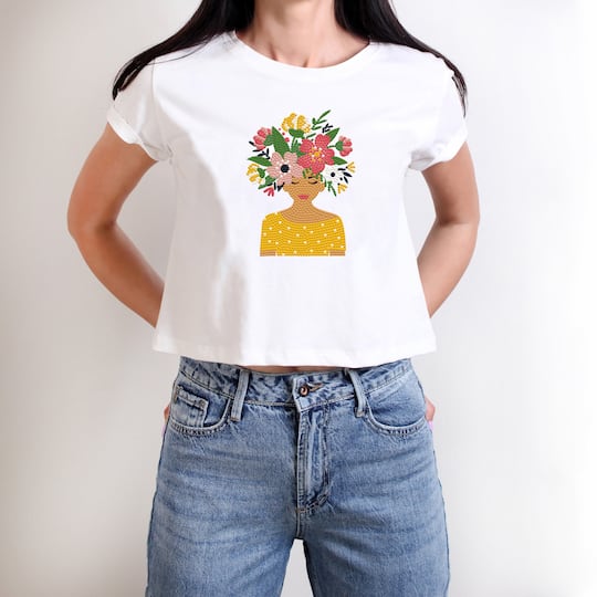 Diamond Dotz® Flower Hat Iron-On 'n' Dot Kit